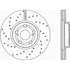 BDRS2266.25 OPEN PARTS Тормозной диск