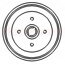 329206B BENDIX Тормозной барабан