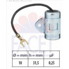 0.0912 FACET Конденсатор, система зажигания