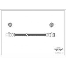 19030447 CORTECO Тормозной шланг
