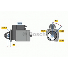 0 001 263 020 BOSCH Стартер