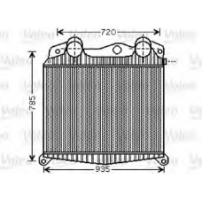 818742 VALEO Интеркулер