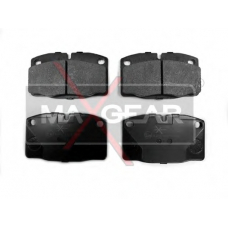 19-0458 MAXGEAR Комплект тормозных колодок, дисковый тормоз