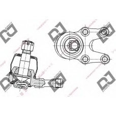 DB1198 DJ PARTS Несущий / направляющий шарнир