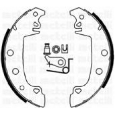 53-0324K METELLI Комплект тормозных колодок