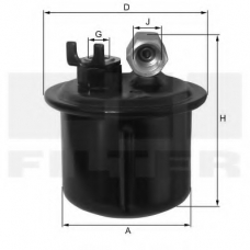 ZP 8069 FM FIL FILTER Топливный фильтр