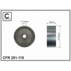 291-116 CAFFARO Паразитный / ведущий ролик, поликлиновой ремень