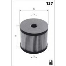 ELG5540 MECAFILTER Топливный фильтр