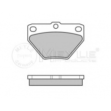 025 235 2114/W MEYLE Комплект тормозных колодок, дисковый тормоз