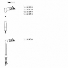 300/313 BREMI Комплект проводов зажигания