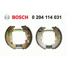 0 204 114 031 BOSCH Комплект тормозных колодок