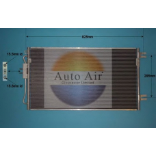 16-1999A AUTO AIR GLOUCESTER Конденсатор, кондиционер