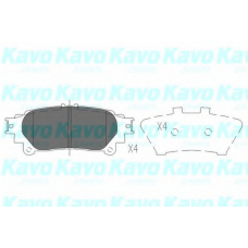 KBP-9111 KAVO PARTS Комплект тормозных колодок, дисковый тормоз