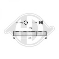 8668601 DIEDERICHS Осушитель, кондиционер
