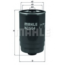 KC 504 MAHLE Топливный фильтр