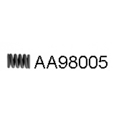 AA98005 VENEPORTE Пружина, труба выхлопного газа