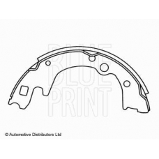 ADM54121 BLUE PRINT Комплект тормозных колодок