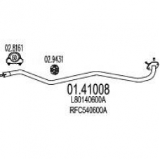 01.41008 MTS Труба выхлопного газа