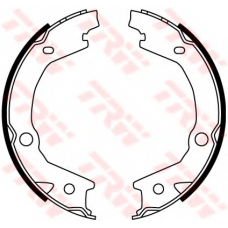 GS8747 TRW Комплект тормозных колодок, стояночная тормозная с