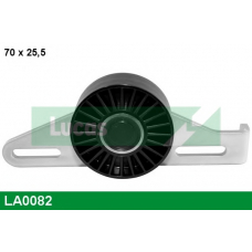 LA0082 TRW Натяжной ролик, поликлиновой  ремень