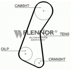 4010 FLENNOR Ремень ГРМ