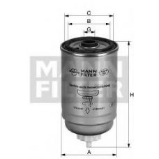 WK 842/15 MANN-FILTER Топливный фильтр