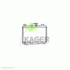 31-2710 KAGER Радиатор, охлаждение двигателя