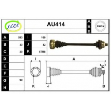 AU414 SERA Приводной вал