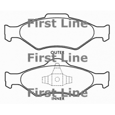 FBP3241 FIRST LINE Комплект тормозных колодок, дисковый тормоз