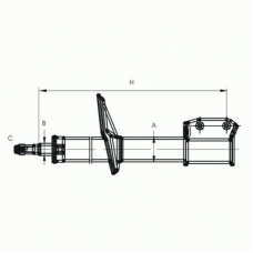 6001547072H-PCS-MS MASTER-SPORT Амортизатор