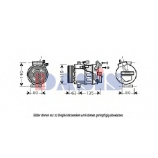 851878N AKS DASIS Компрессор, кондиционер