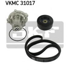 VKMC 31017 SKF Водяной насос + комплект ручейковых ремней