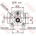 BWD126 TRW Колесный тормозной цилиндр