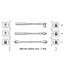 941318111121 MAGNETI MARELLI Комплект проводов зажигания