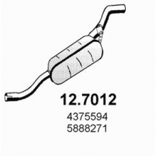12.7012 ASSO Глушитель выхлопных газов конечный