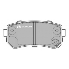 LVXL1310 MOTAQUIP Комплект тормозных колодок, дисковый тормоз