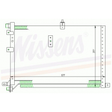 94089 NISSENS Конденсатор, кондиционер