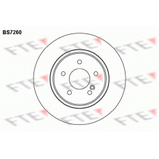 BS7260 FTE Тормозной диск