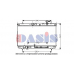 510045N AKS DASIS Радиатор, охлаждение двигателя