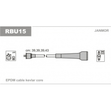 RBU15 JANMOR Комплект проводов зажигания