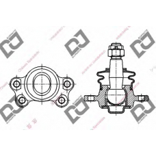 DB1121 DJ PARTS Несущий / направляющий шарнир