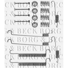 BBK6103 BORG & BECK Комплектующие, колодки дискового тормоза