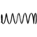 70651 MAPCO Пружина ходовой части