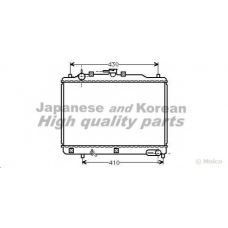 M553-01 ASHUKI Радиатор, охлаждение двигателя