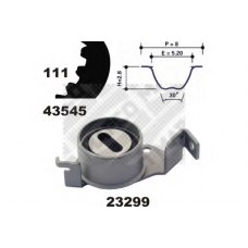 23545 MAPCO Комплект ремня ГРМ