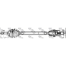 250043 GSP Приводной вал