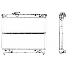 2110894 BEHR Radiator