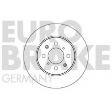 5815204012 EUROBRAKE Тормозной диск