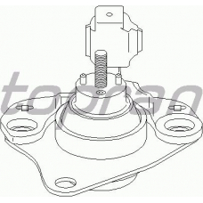 700 327 TOPRAN Подвеска, двигатель