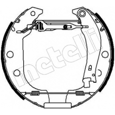 51-0005 METELLI Комплект тормозных колодок